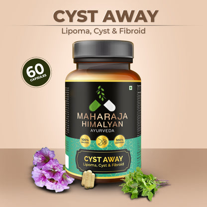 MH Ayurveda CYST AWAY – Ayurvedic supplement for natural management of cysts, fibroids, and lipomas. Shop now at www.mhayurveda.in.