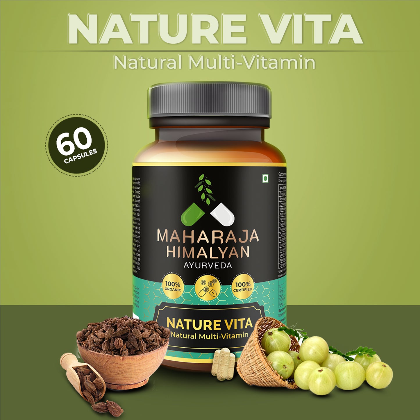 MH Ayurveda NATURE VITA – Ayurvedic multivitamin for immunity, energy, and overall wellness. Shop now at www.mhayurveda.in.