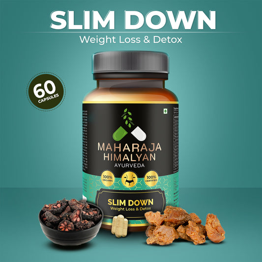 MH Ayurveda SLIM DOWN – Ayurvedic weight loss supplement to boost metabolism and digestion. Shop now at www.mhayurveda.in