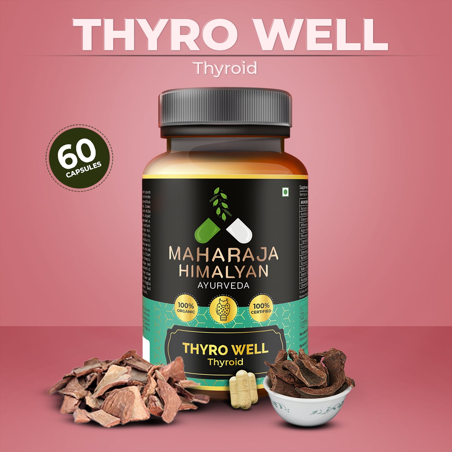 MH Ayurveda THYRO WELL – Ayurvedic supplement for thyroid health, weight management, and stress relief. Shop now at www.mhayurveda.in.