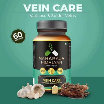 MH Ayurveda VEIN CARE – Ayurvedic supplement to improve blood circulation and relieve discomfort from varicose veins. Shop now at www.mhayurveda.in