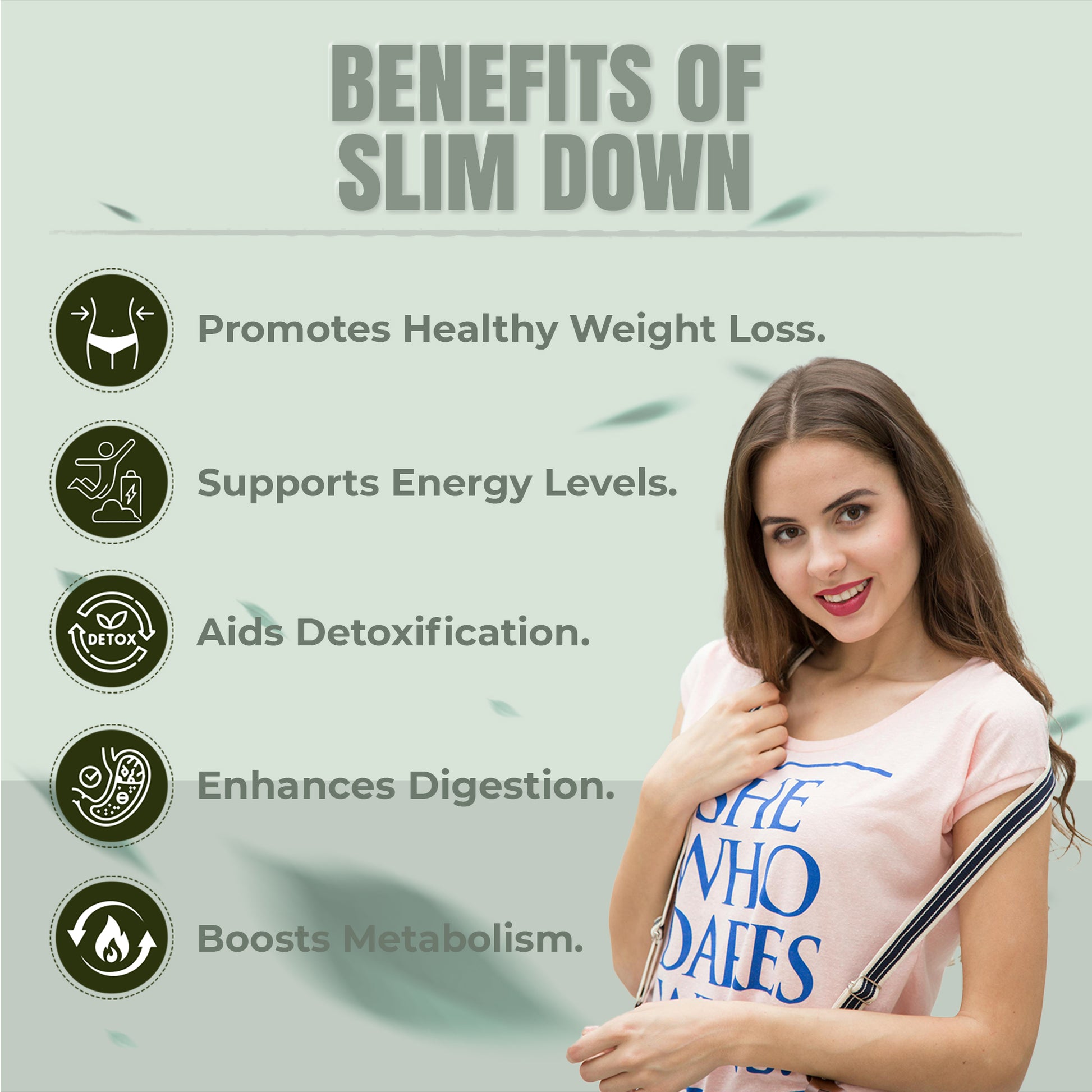 Natural Ayurvedic Slim Down & Nature Vita Supplement for Weight Loss and Energy Boost